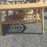 Rattan coffee table