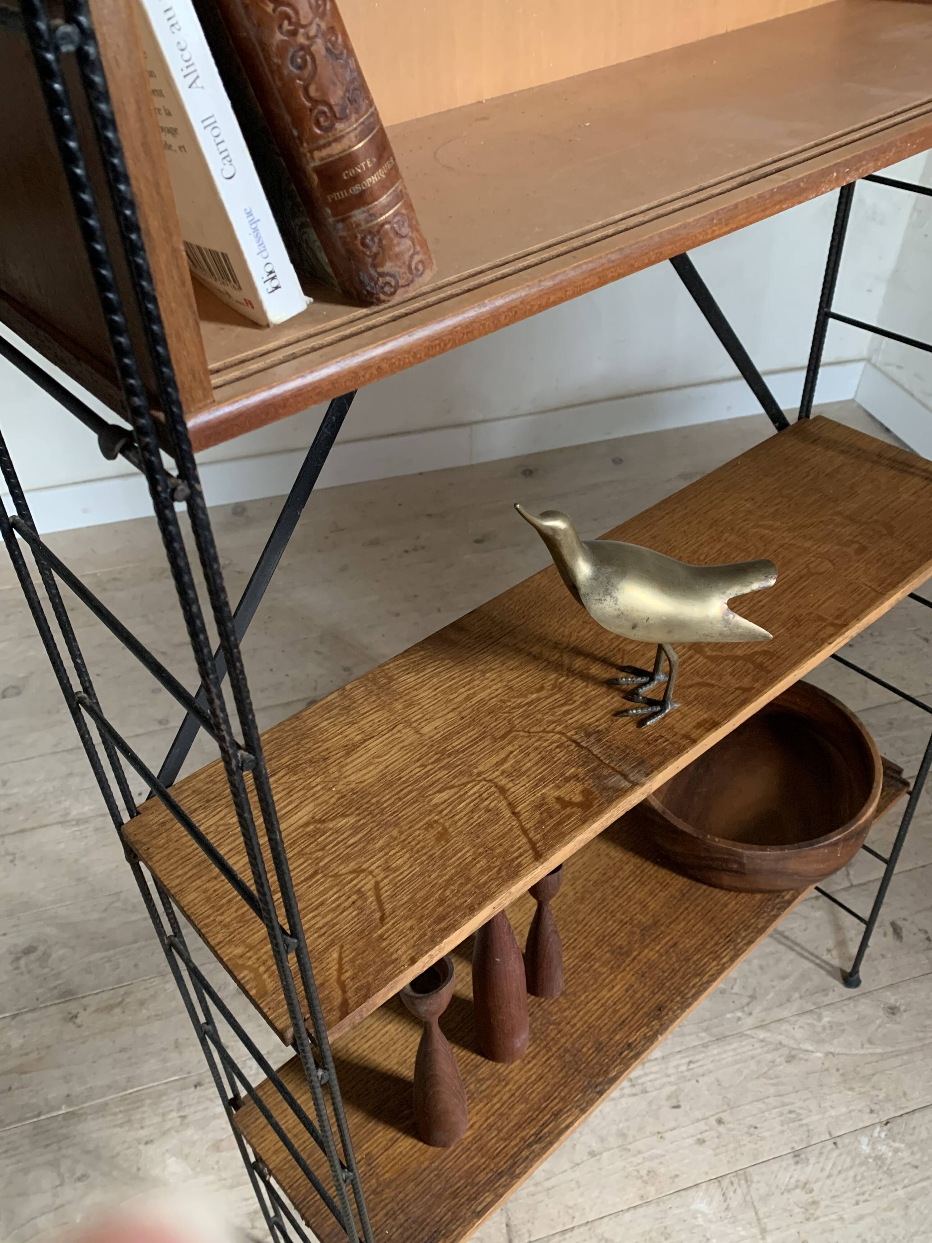 Vintage string style freestanding bookcase