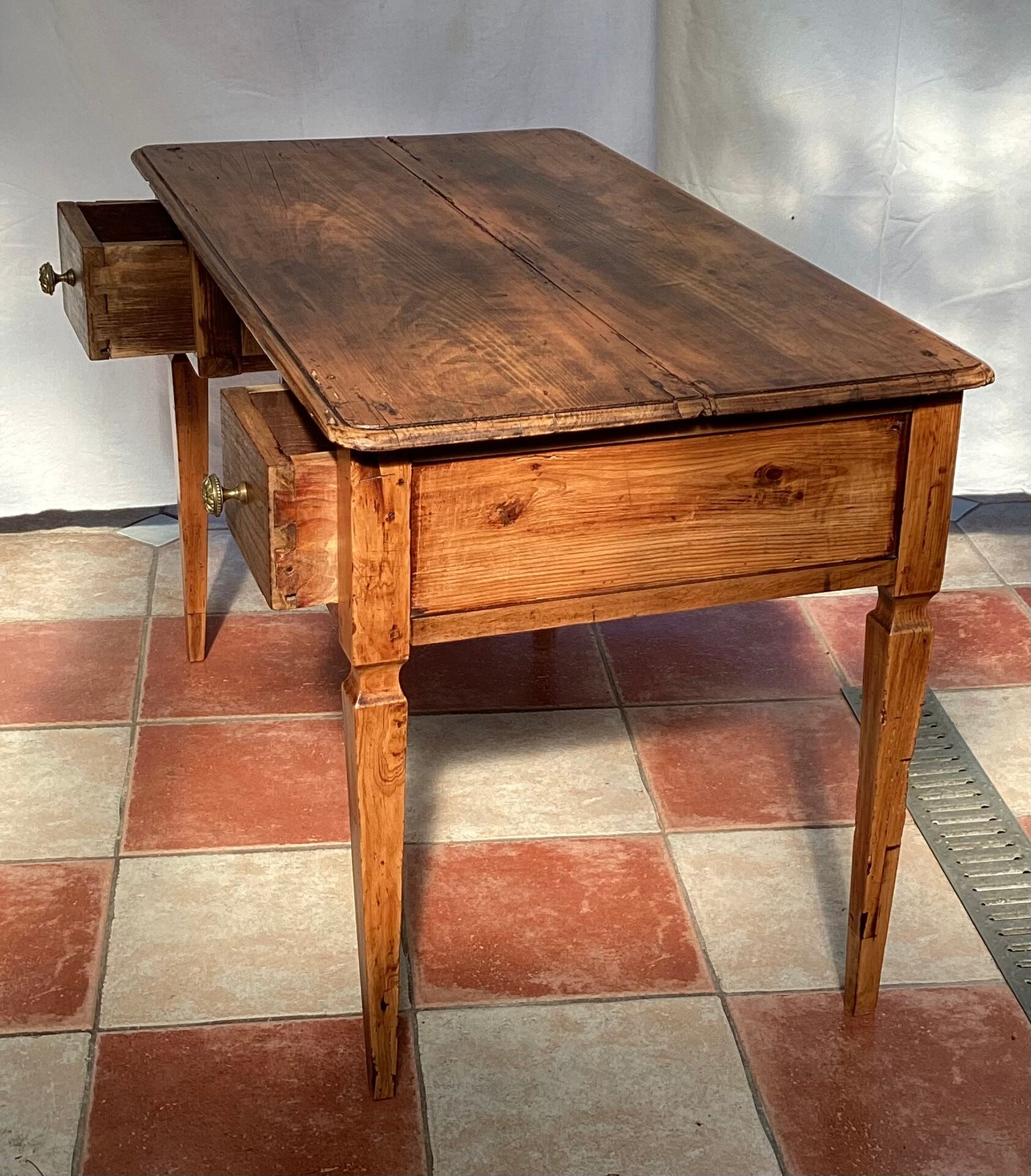 Wooden desk table around the years 1920