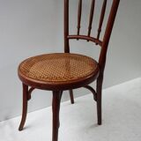 Chaises de salle à manger bistro Thonet originales, lot de 4