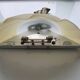 Vintage Italian resin and glass wall light