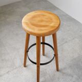Vintage brutalist bar stools, 1960s