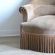 Brown toad chair