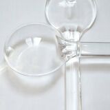 Couverts à salade Guzzini plexiglas 32 cm