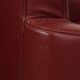 Vintage Couple Red Sofas Armchairs High Quality Faux Leather