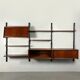 Unité murale modulaire au design vintage Louis van Teeffelen Webe 1960