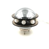 Space age flying saucer Ufo table lamp, Italy 1970s