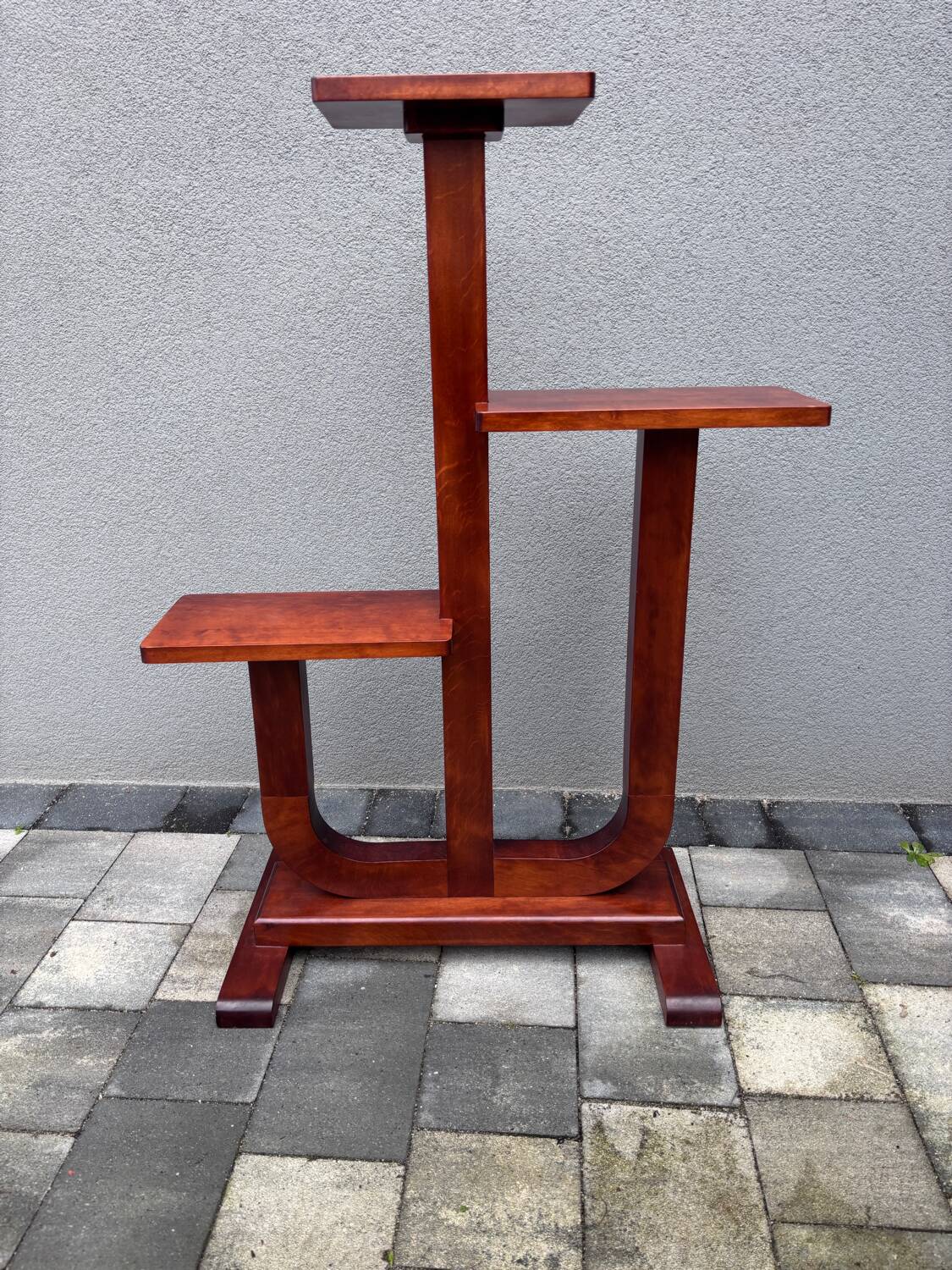 Art deco flower stand