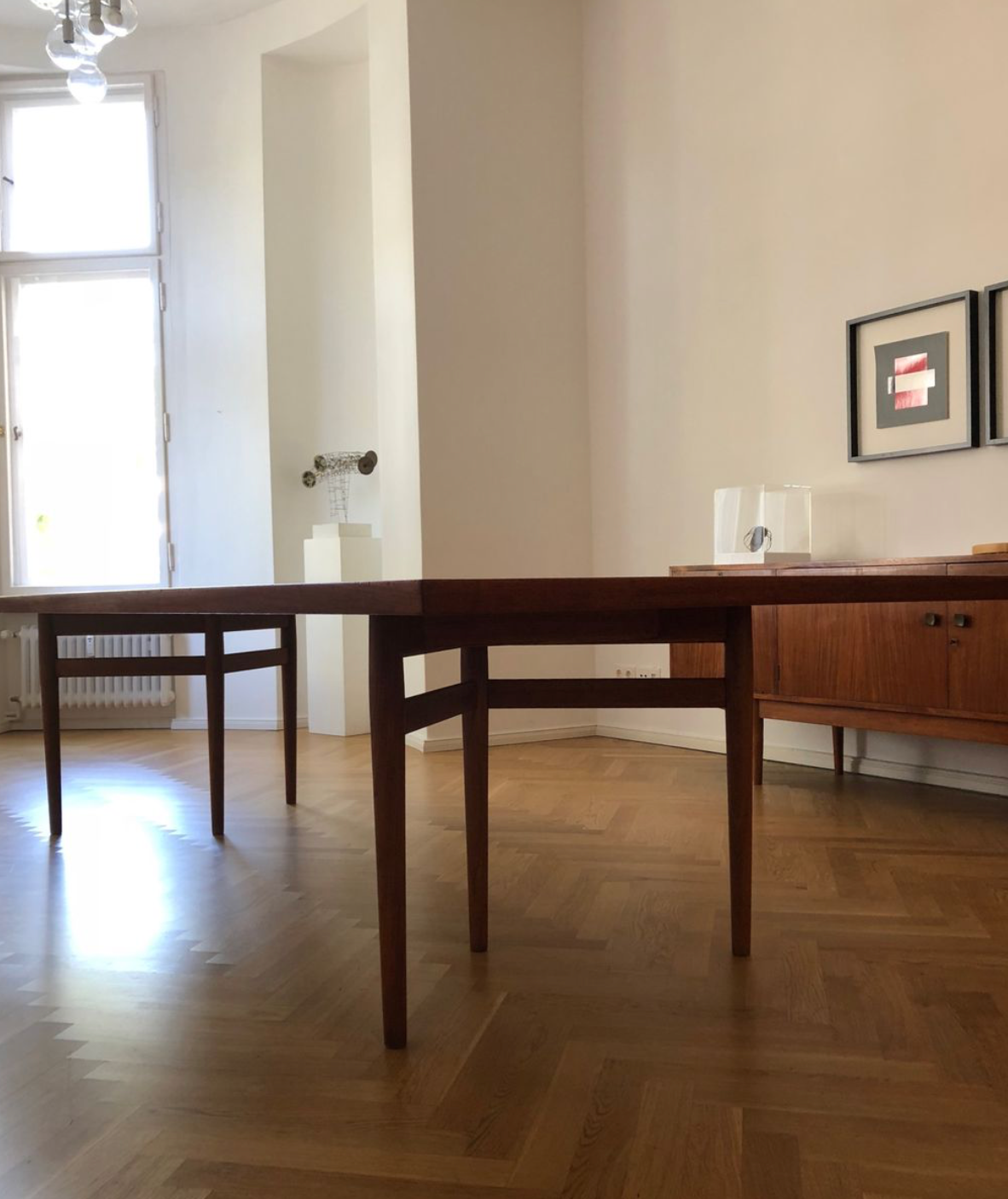 Teak dining table by Arne Vodder for Sibast, 1960