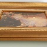 Reproduction sur toile - The Arbour par Sir Alfred Munnings