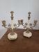 Pair of candelabra / chandeliers Louis XVI