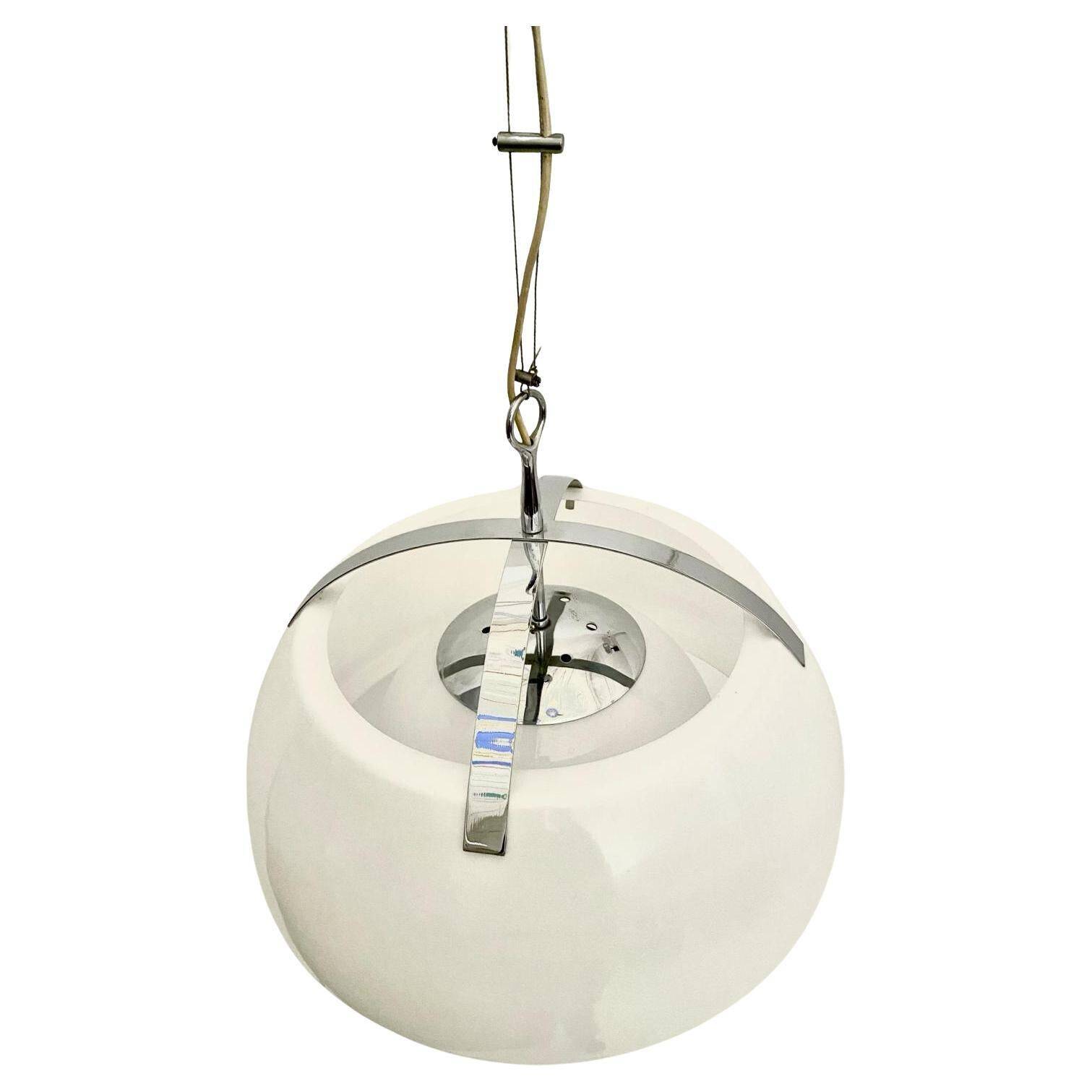 1960s "Omega" pendant, Vico Magistretti for Artemide