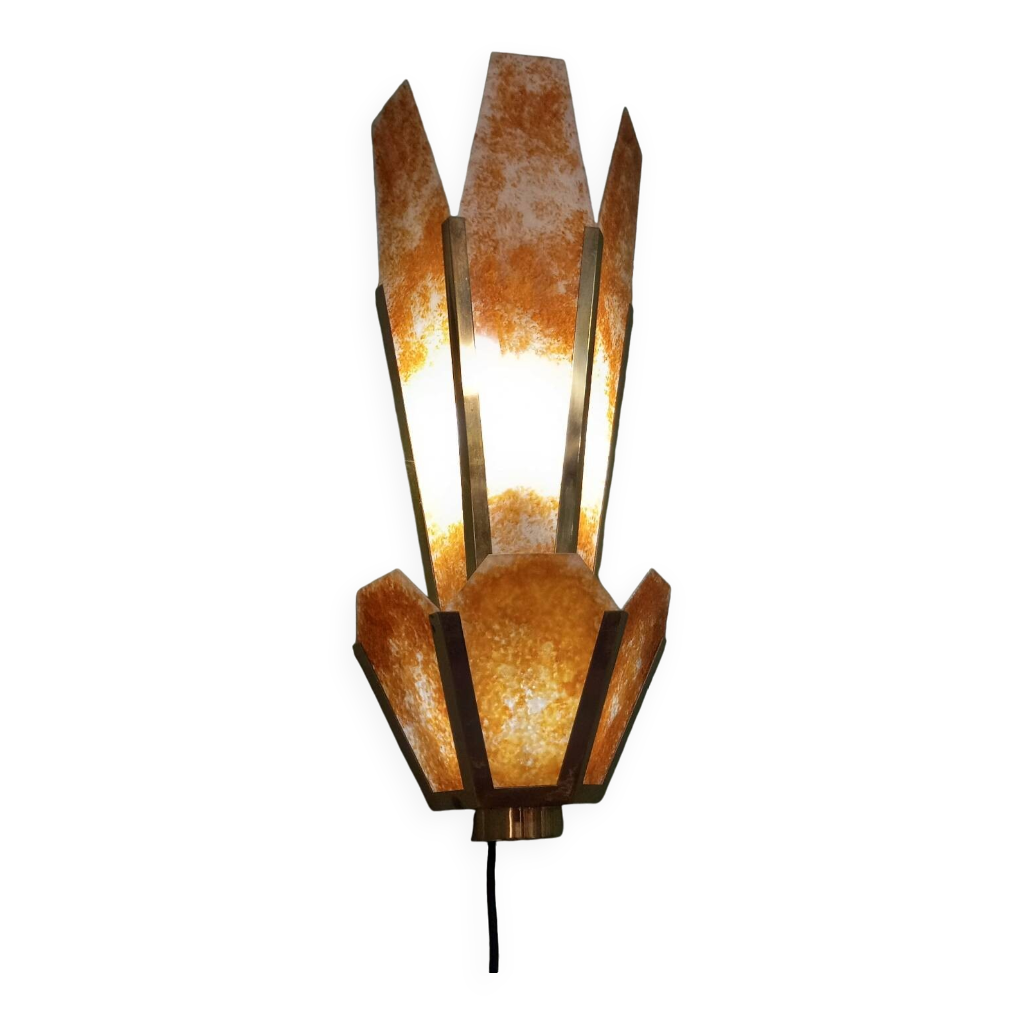 Pair of 1970 wall lights