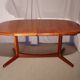 Scandinavian expandable table in Laurits M Larsen teak
