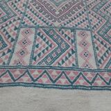 Certified handmade Berber carpet 75x147cm