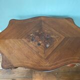 Inlaid Fiddle Table Napoleon III style