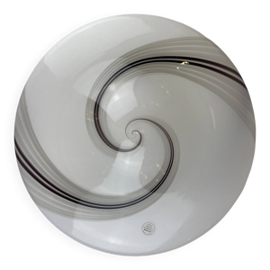 Plafonnier en verre de - blanc