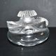Lalique Baptiste bottle in frosted crystal signed "Lalique R France" 1979