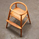 Nanna Ditzel Kids High Chair for Kold Savvaerk Denmark 1950s