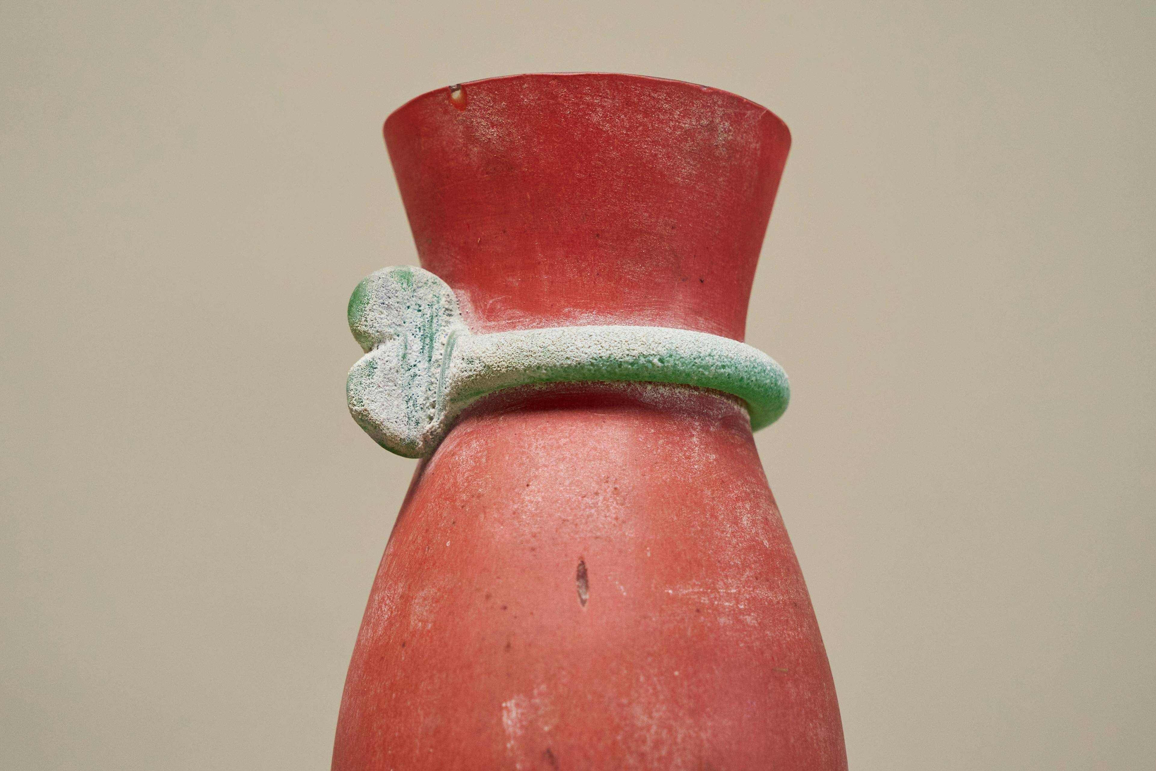 Vase Cenedese Murano attribué Scavo, années 1960