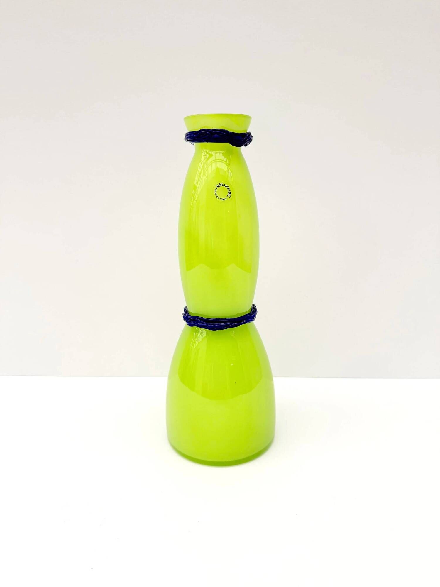 Bottle by Vincenzo Nason & Cie in Murano glass, Italy 1980