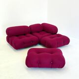 Camaleonda Modular Sofa in Bordeaux by Mario Bellini for B&B Italia