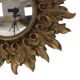 Petit miroir ensoleillé italien, style rococo, 24 cm