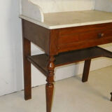 Table de toilette coiffeuse Louis Philippe