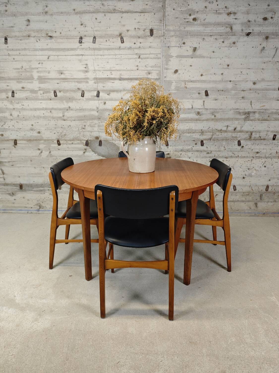 Table extensible vintage