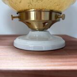 Pair of Art Deco globe wall lights