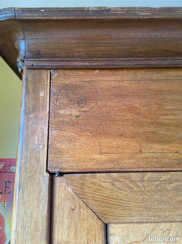 solid oak wardrobe with storage