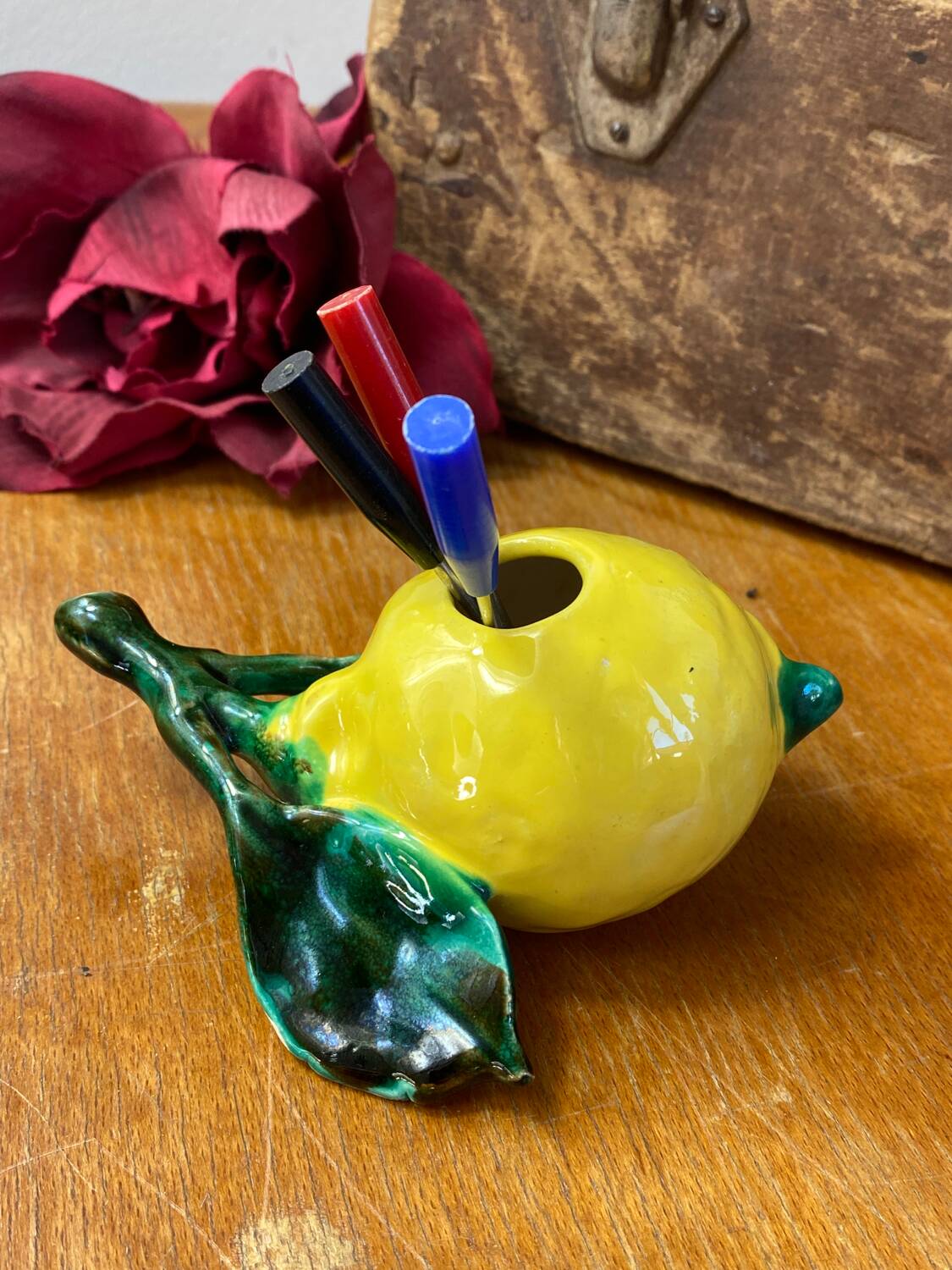 Vallauris ceramic aperitif pick holder