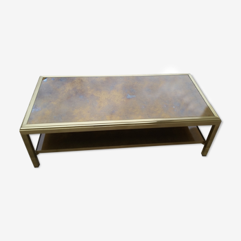 Table basse double plateau 1970