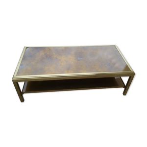 Table basse double plateau