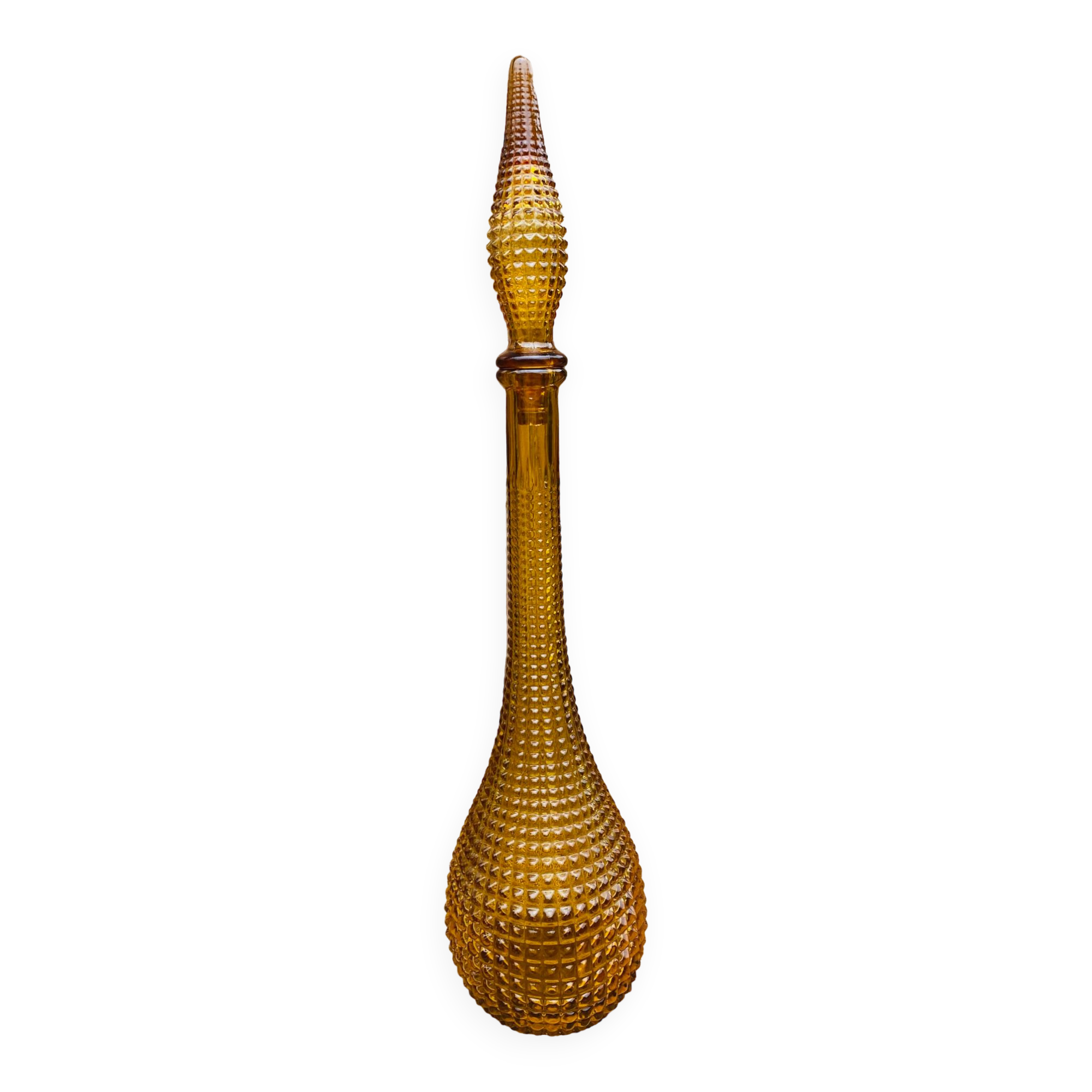 Italian decanter Empoli 70s