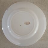 6 plates and vegetable iron earth Lunéville