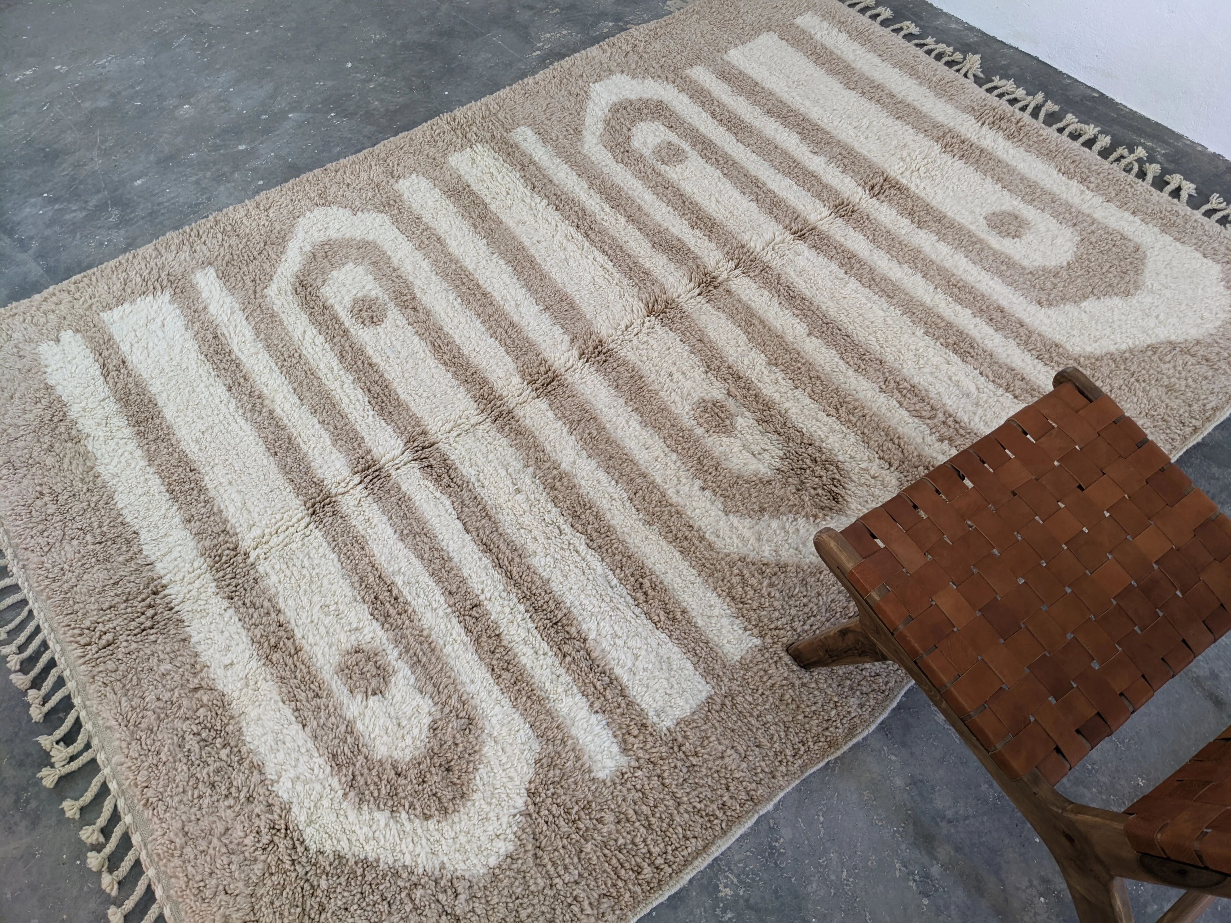 Grand tapis Beni Ouarain, 280 x 205 cm