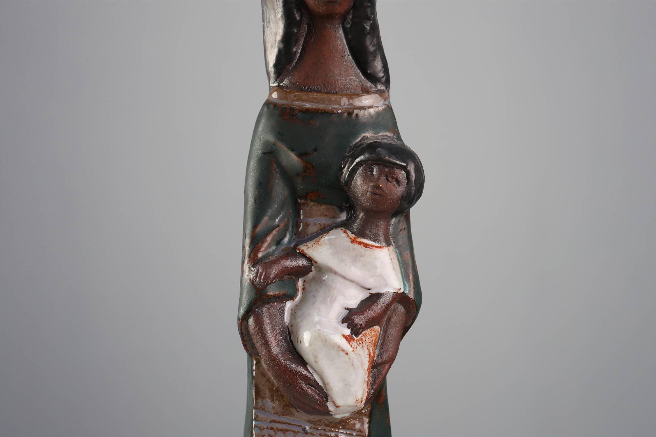 Mid‑Century Ceramic Sculpture by Perignem, Belgium 1960s