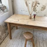 4m XXL pine and oak farmhouse table
