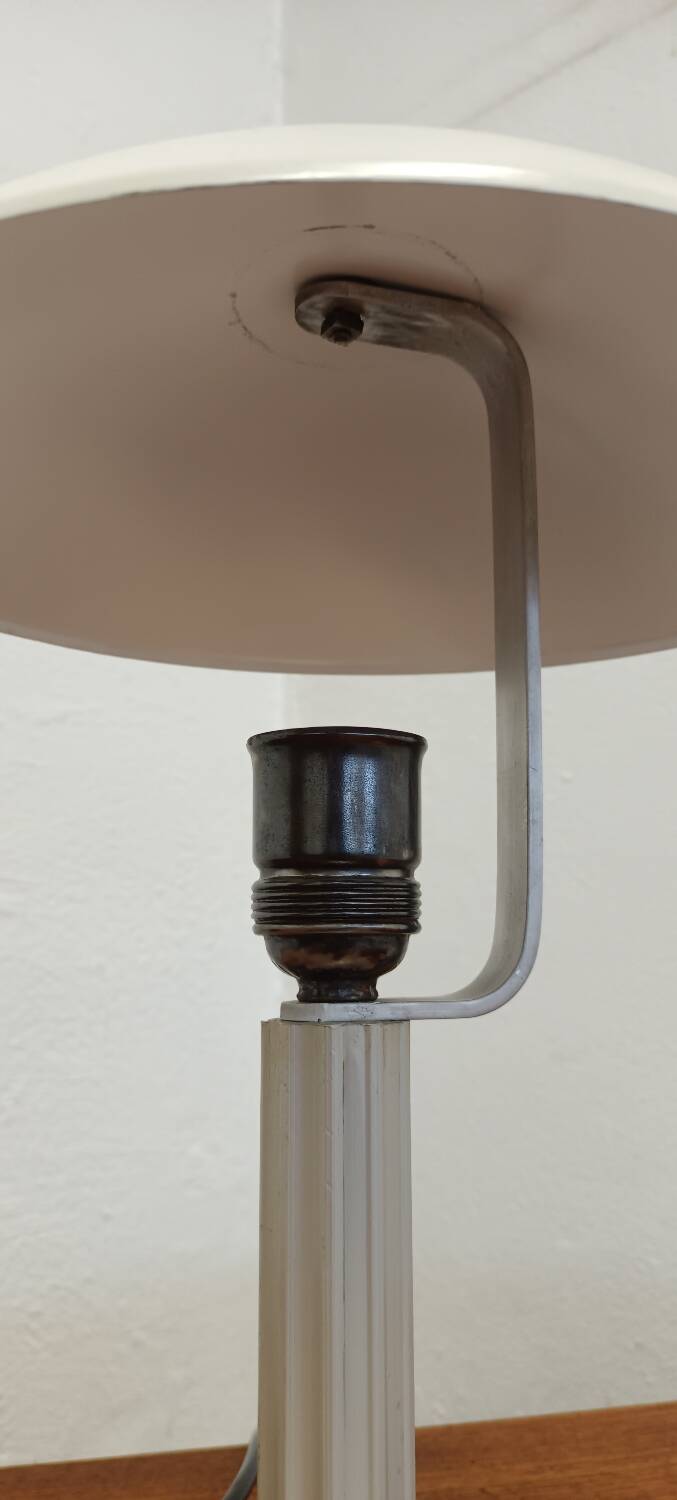 Art Deco saucer lamp