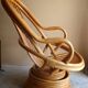 Fauteuil en bambou année 70