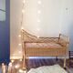 Baby vintage rattan bed