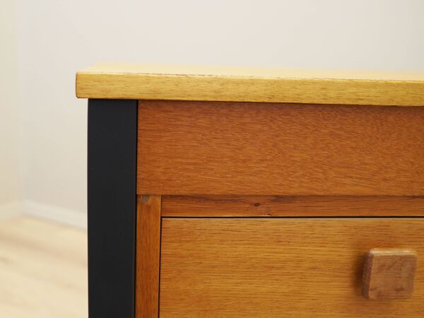 Bureau en frêne, design danois, années 1970, fabricant : Domino Møbler