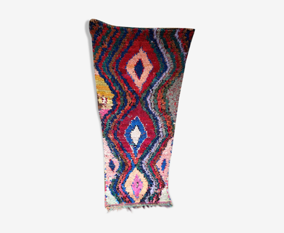 Tapis berbere boucherouite 48x200cm