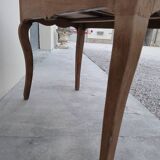 Antique Louis XV style side table with 2 drawers