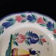 Old HB Quimper Plate Breton Decor Hand Painted
