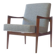 Scandinavian armchair from the 1960s