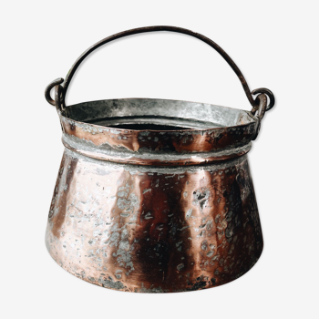 Copper cauldron