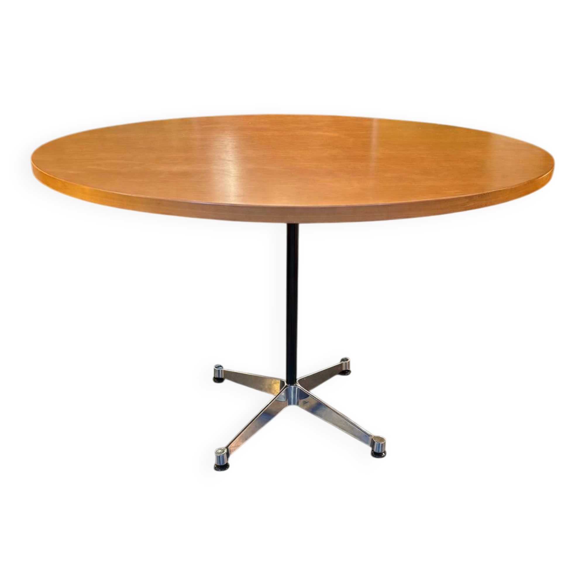 Grande table ronde Eames par Charles & Ray Eames – édition Vitra