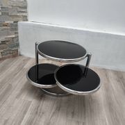 Leitmotiv 1970s rotating tray side table
